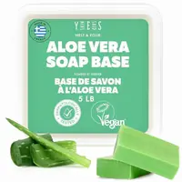 Skin Said Yes Aloe Vera Soap Base 5 lb tub with finished bars