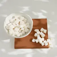 Cocoa Butter Soap Base cut into cubes, ready to melt