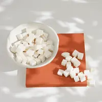 Mango Butter Soap Base cut into cubes, ready to melt